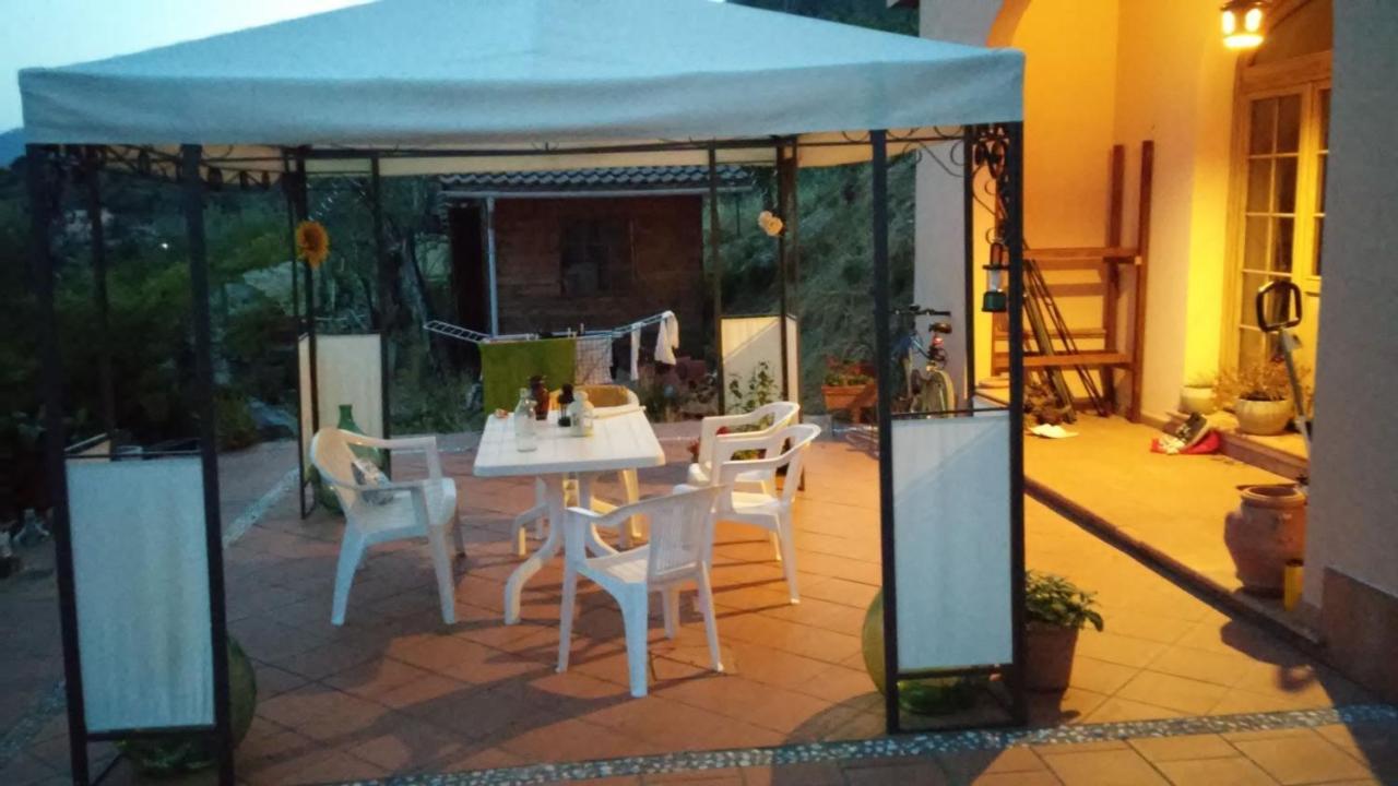 Room In Villa - Room In The Hills With Garden And Sea View San Salvatore  Ngoại thất bức ảnh